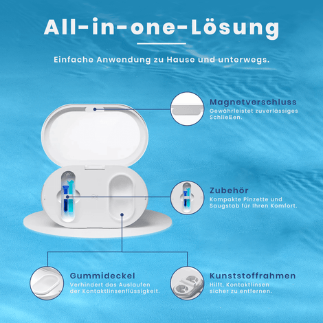 Eye Contact Lenses Cleaner