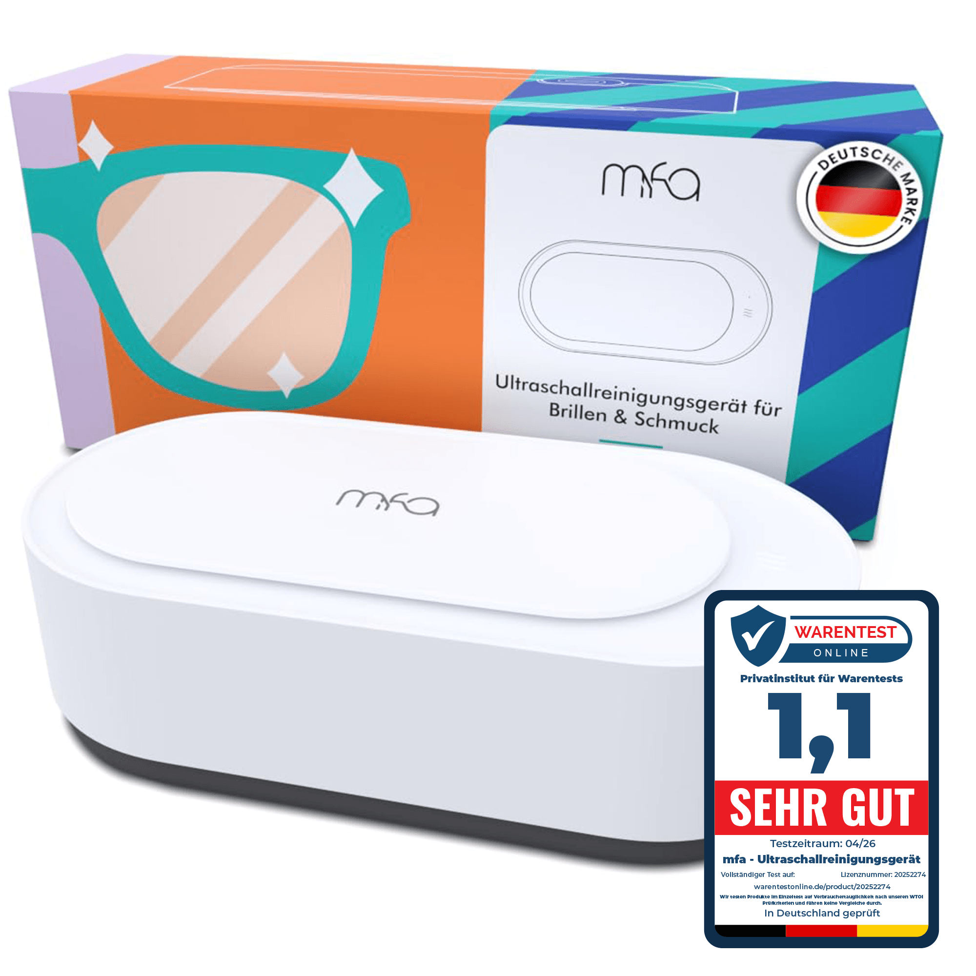 Ultrasonic Cleaner for Glasses & Jewelry