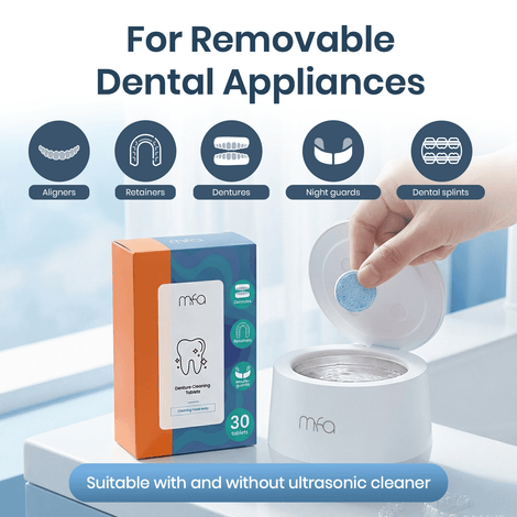 Dental Appliance Cleaning Tablets