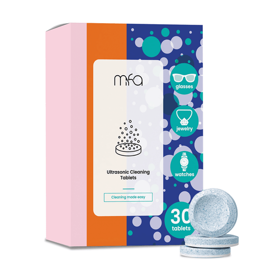 Ultrasonic Cleaner Tablets for Glasses and Jewelry